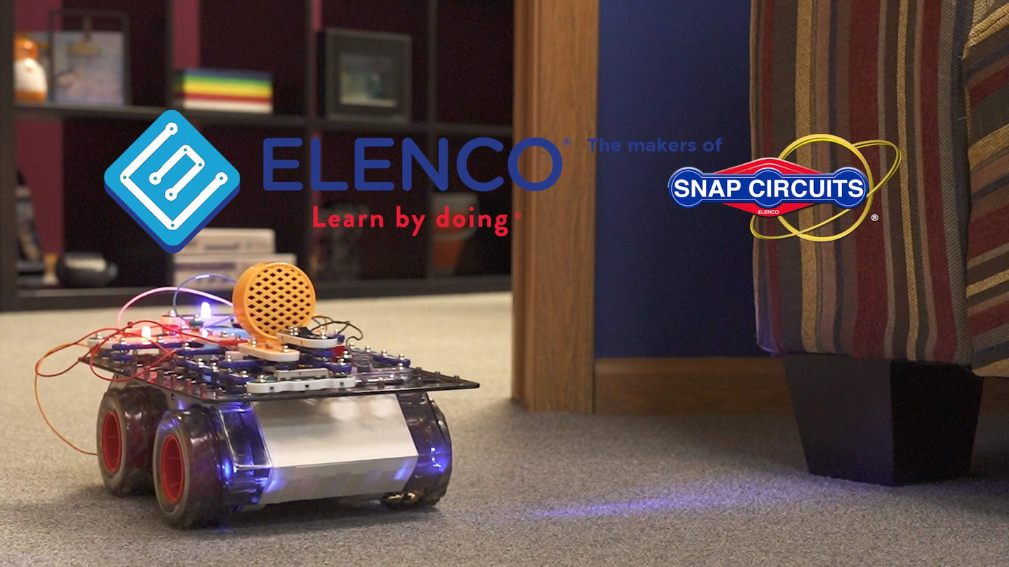 Snap Circuits Code Journey: Bluetooth Coding, Rover Drive Kit for Ages 8–108