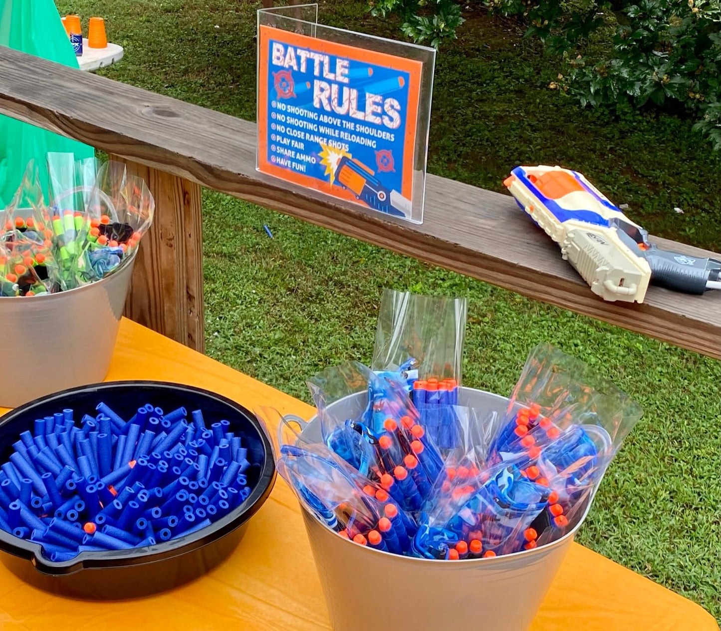SOJUFOG Refill Darts 100 Blue Foam Bullets for Nerf N-Strike Elite