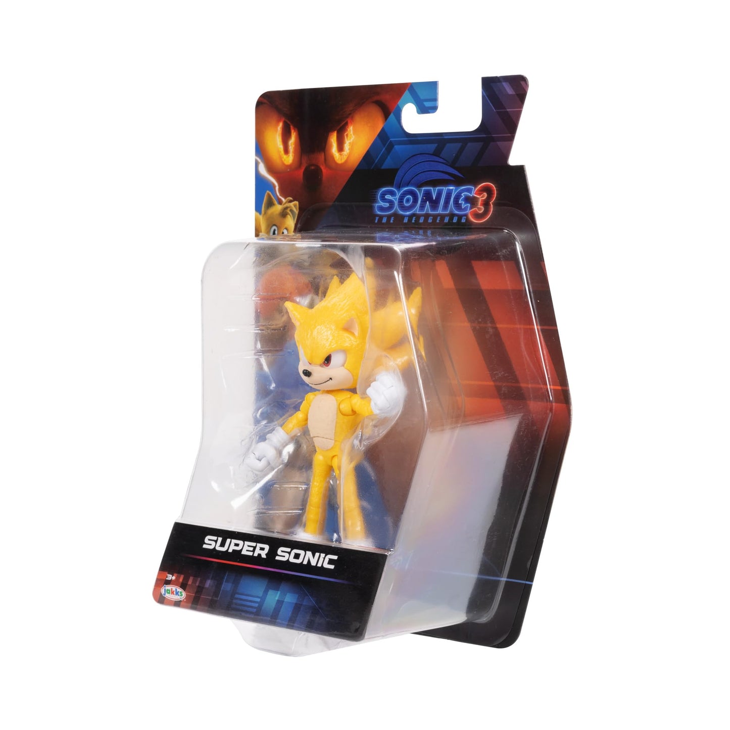 Sonic The Hedgehog 3 Wave 2 – 5-Inch Super Sonic Figure, Officially Licensed