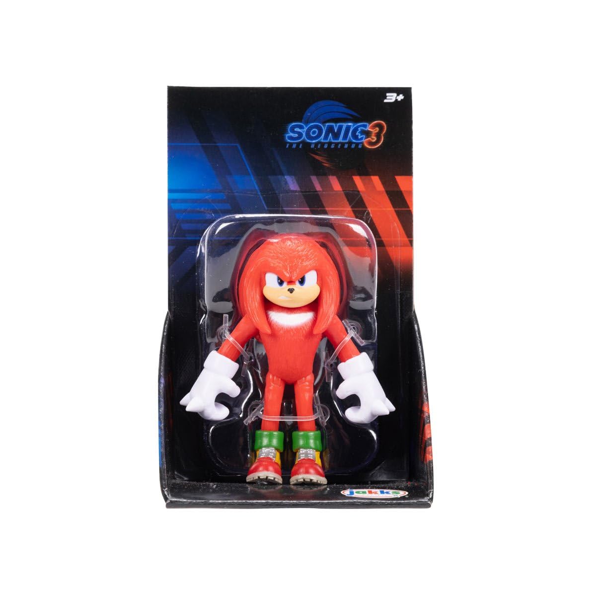 Sonic The Hedgehog 3 Movie Knuckles 2.5-Inch Mini Figure – Collectible Action Figure