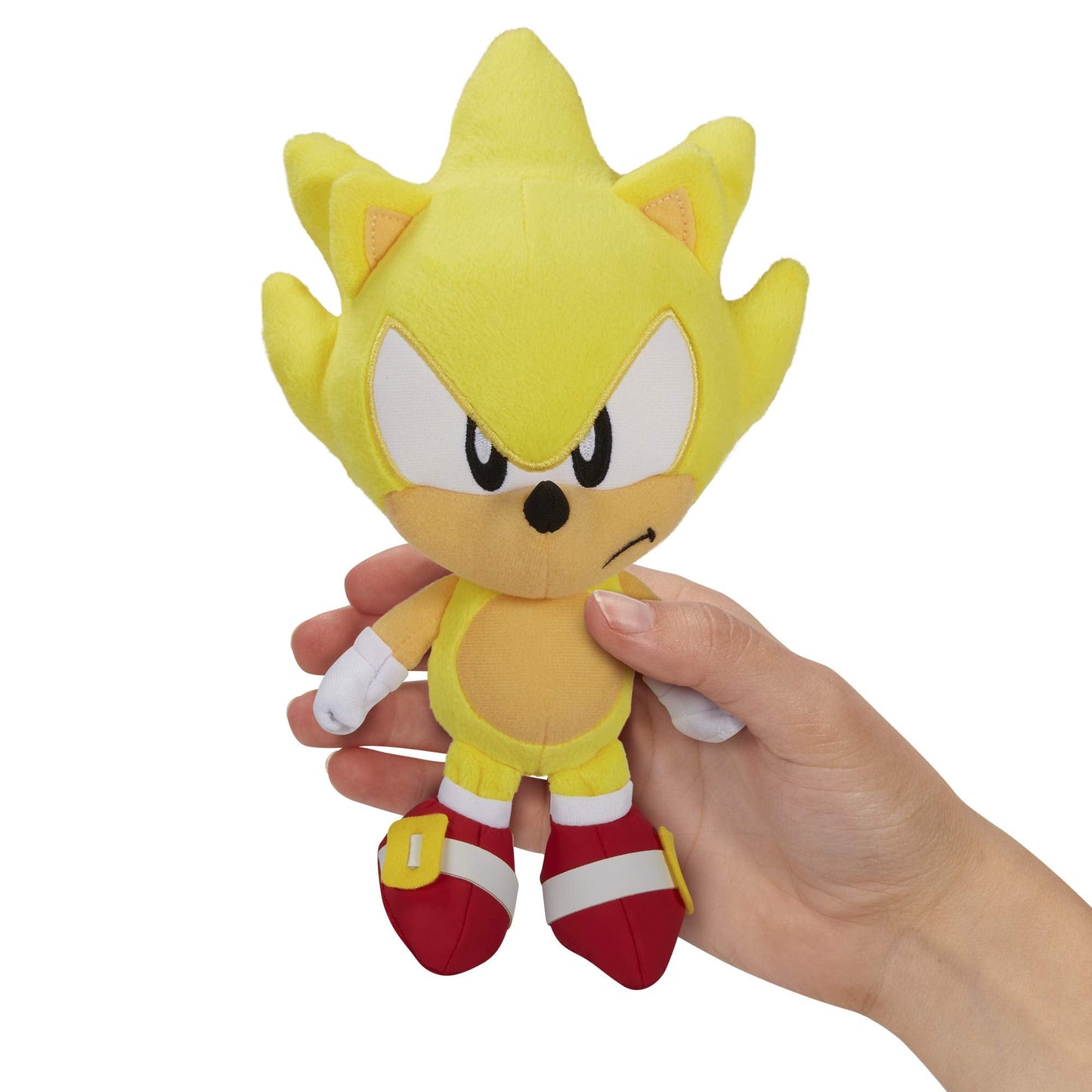 Sonic The Hedgehog Super Sonic 7-Inch Plush – Collectible Stuffed Figure