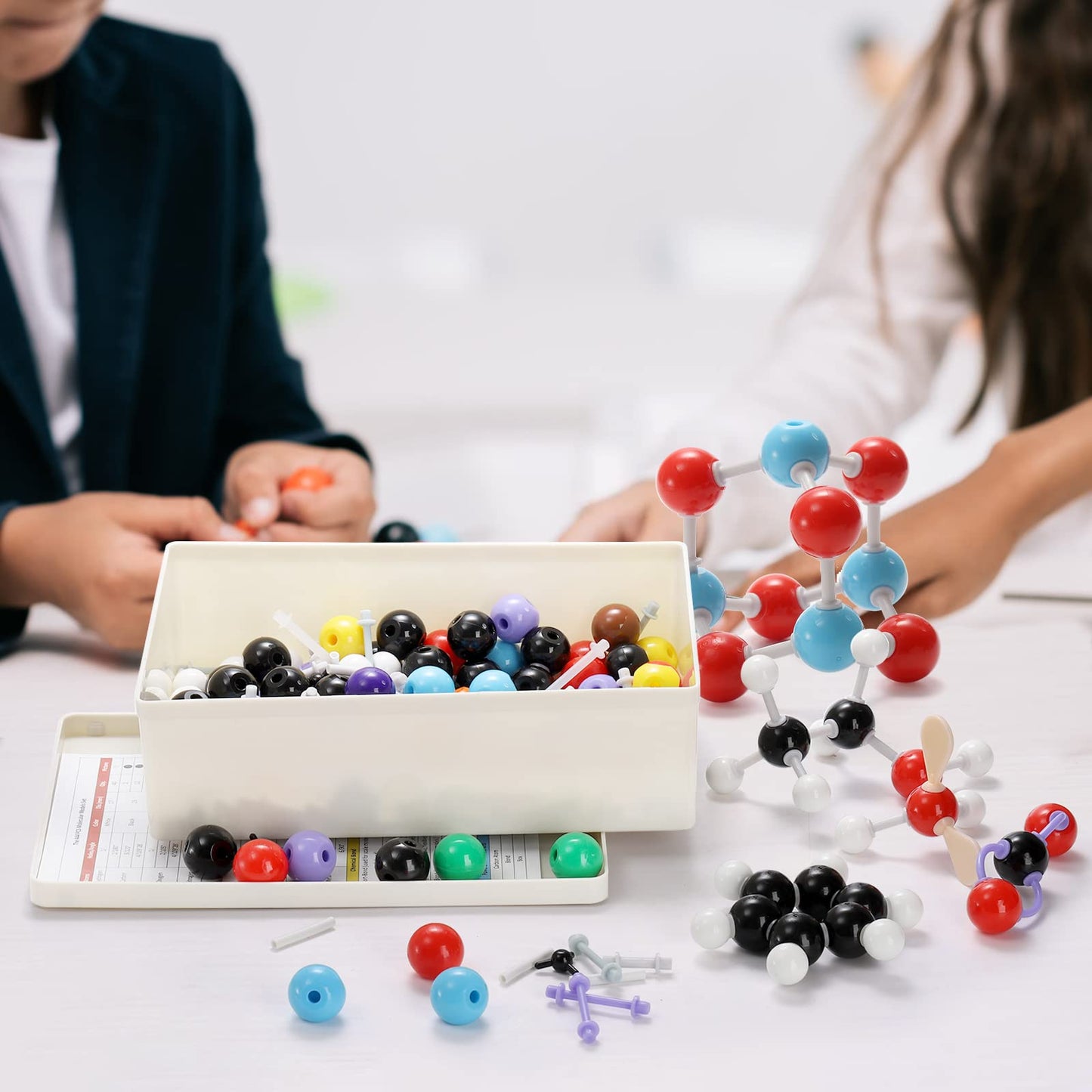 SOUJOY 444-Piece Chemistry Molecular Model Kit – 3D Molecule Learning