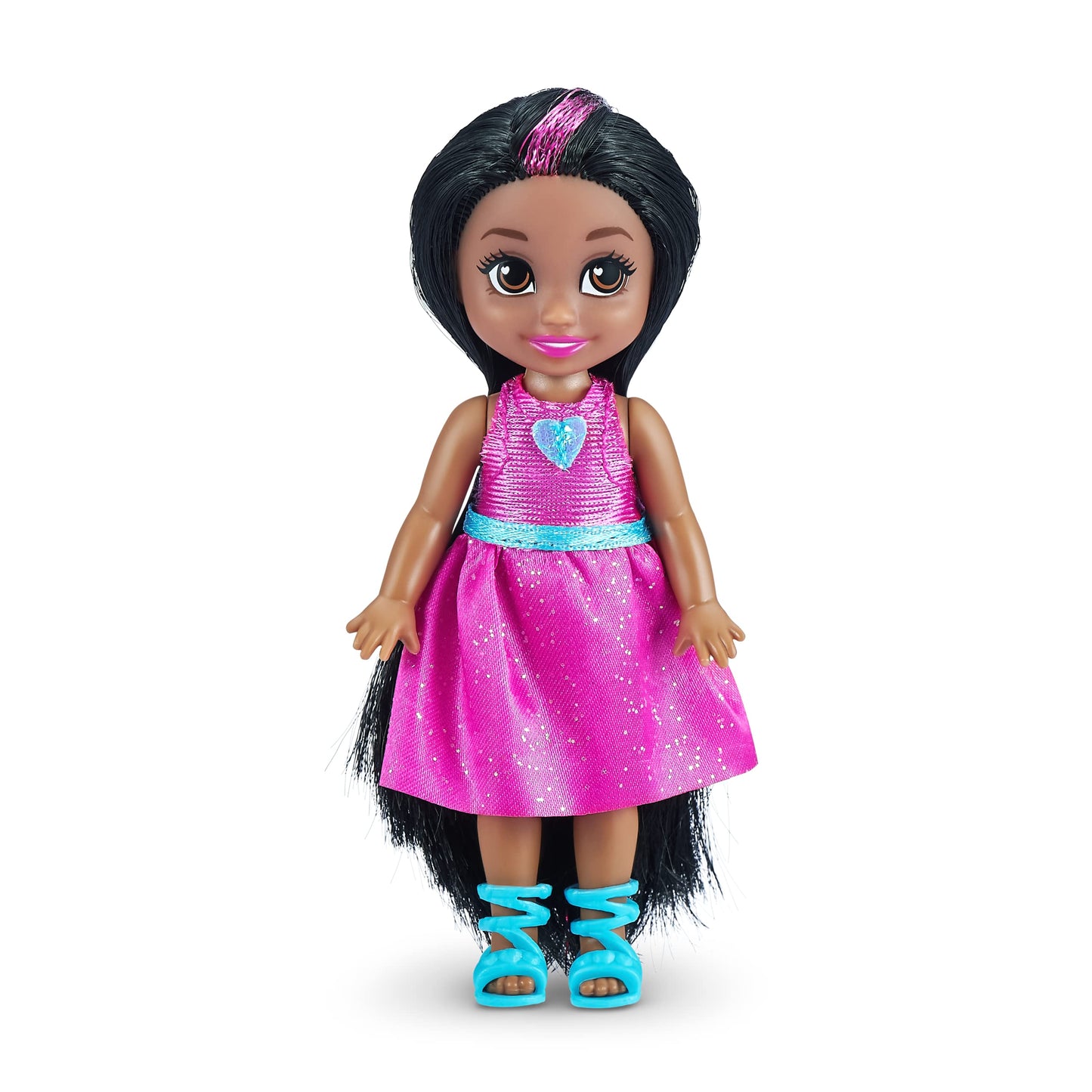 Sparkle Girlz 6-Pack Princess Dolls by ZURU Fashion | Removable Dresses & Poseable Hair