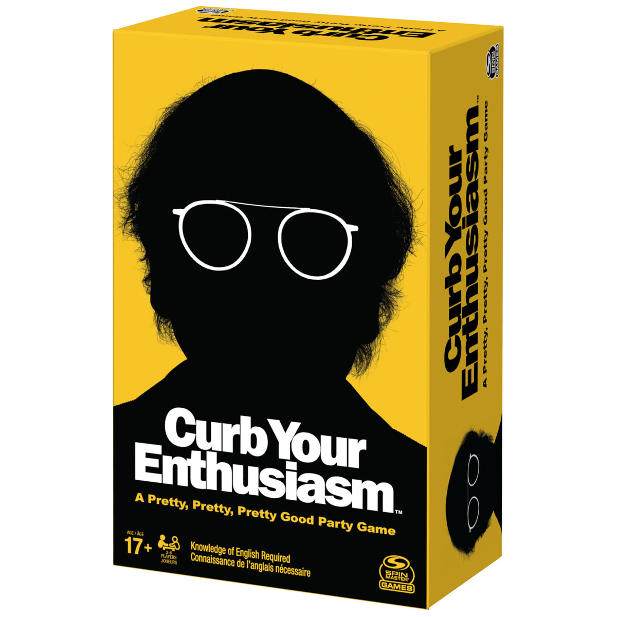 Spin Master Curb Your Enthusiasm Card Game – Hilarious Party Game for 17+