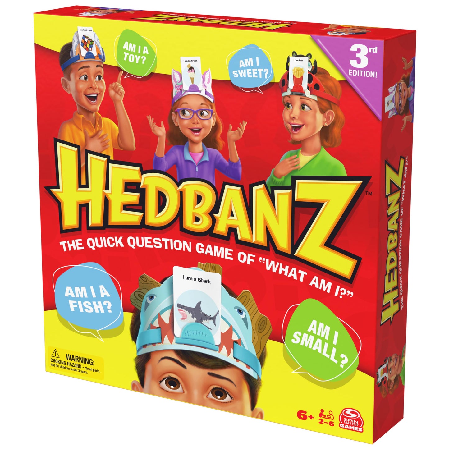 Hedbanz 3rd Edition by Spin Master — New Headbands & Cards for Quick Guessing