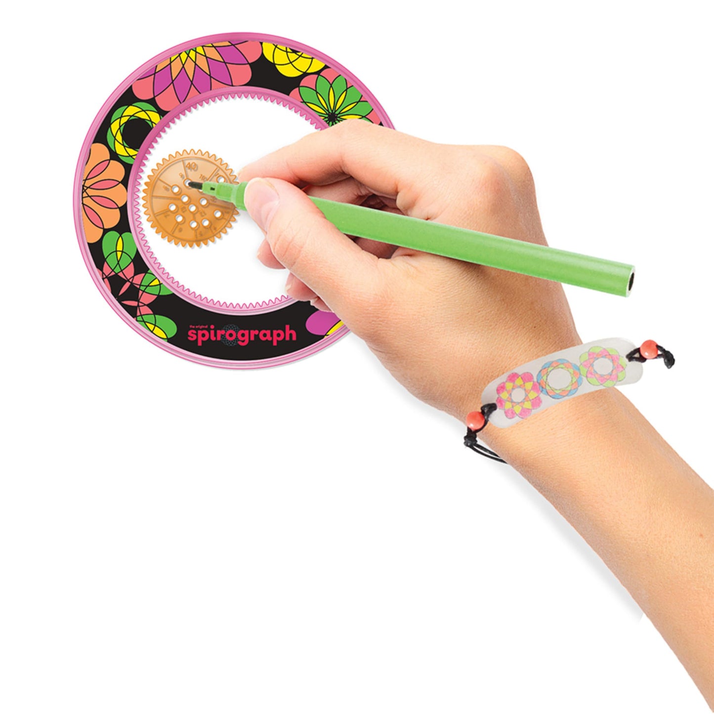 Spirograph Shrink Charms – Bracelet Kit for Kids 8+