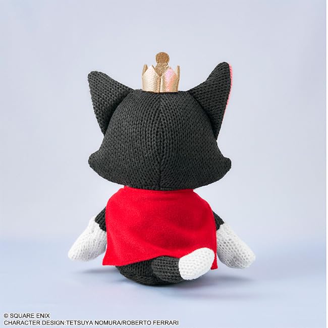 Square Enix Final Fantasy VII Remake Cait Sith Knitted Plush – Official Licensed Collectible