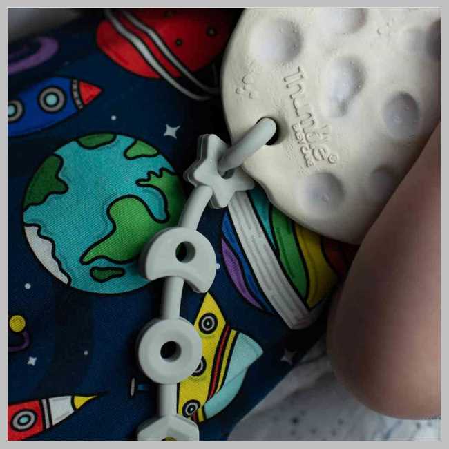 Squiggle Strap® Antimicrobial Silicone Toy Straps (2pcs)