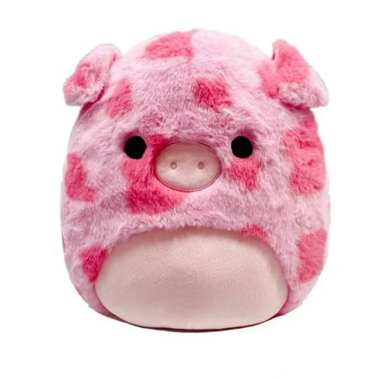 Squishmallows Fuzzamallow Pink Pig Plush – Gwendle, 12-Inch