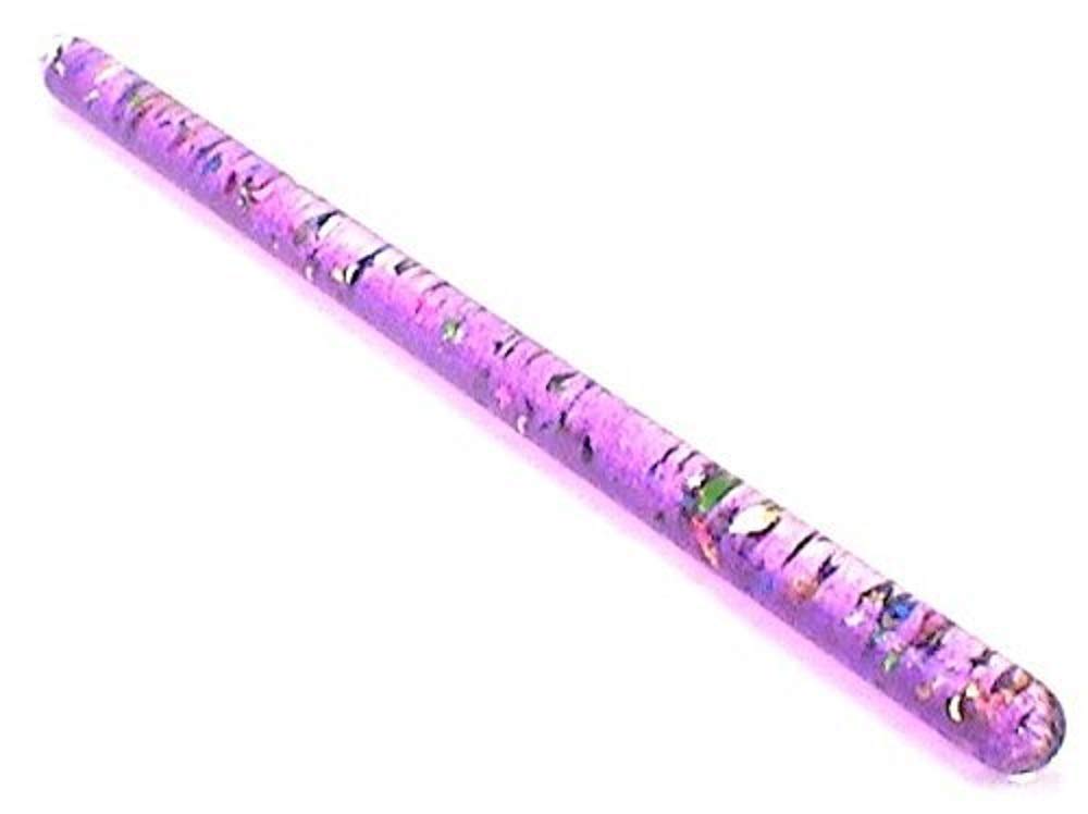 Star Magic Glitter Confetti Wand 11-inch Purple – Liquid Filled Costume Accessory for Princess, Fairy & Wizard Pretend Play