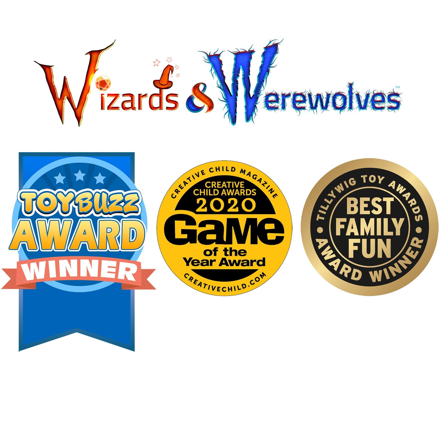 Starlux Wizards & Werewolves – Glow-in-the-Dark Outdoor Game for 4–10 Players