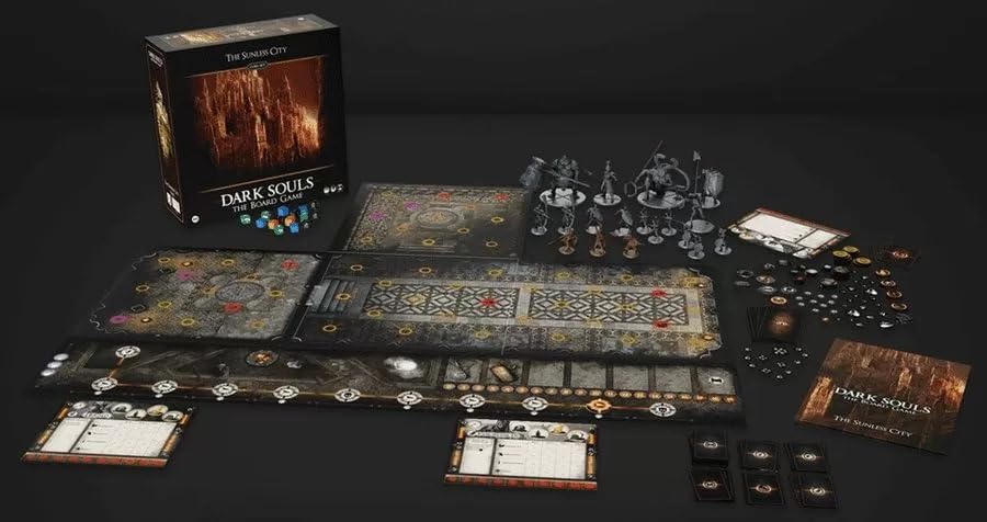 Dark Souls: The Sunless City Core Set | Steamforged Games – 1-3 Players, 120–150 Minutes