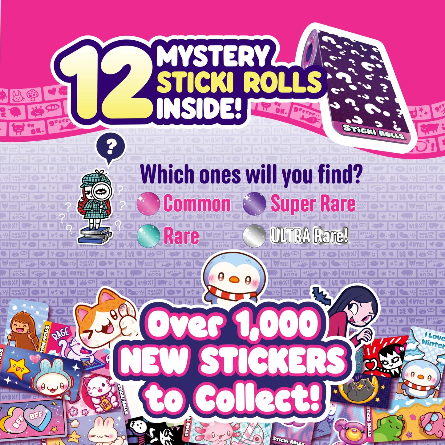 STICKI ROLLS Sky Castle S2 Station – Wearable Sticker Jewellery Kit for Bracelets & Necklaces