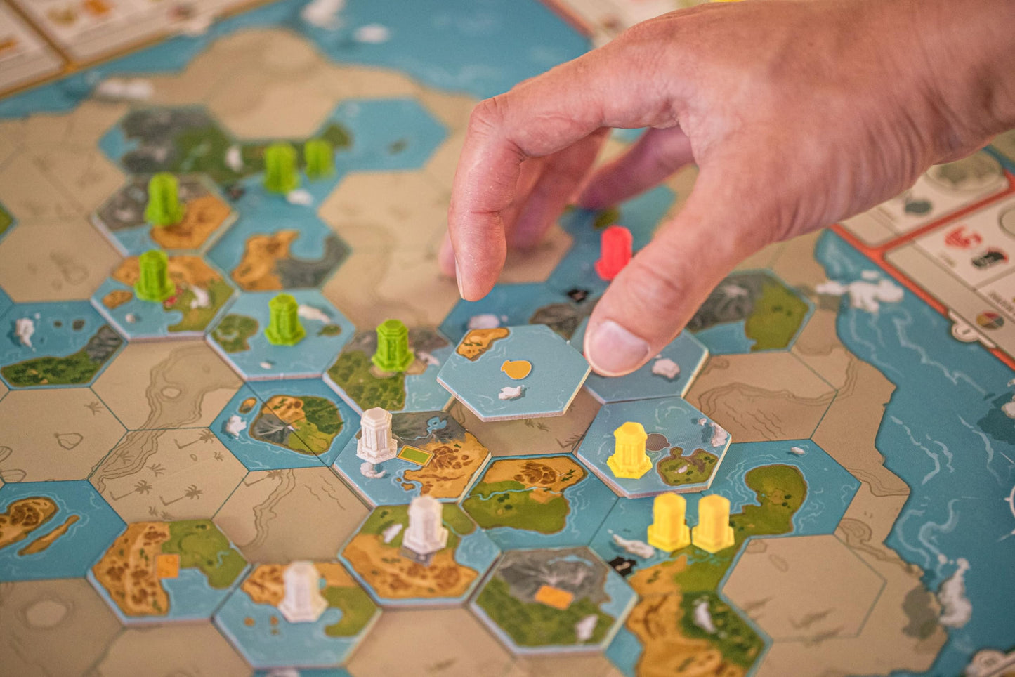 Stonemaier Games: Tapestry (Base Game) by Jamey Stegmaier | Civilization Building Strategy Board Game for 1–5 Players | 90–120 Minutes