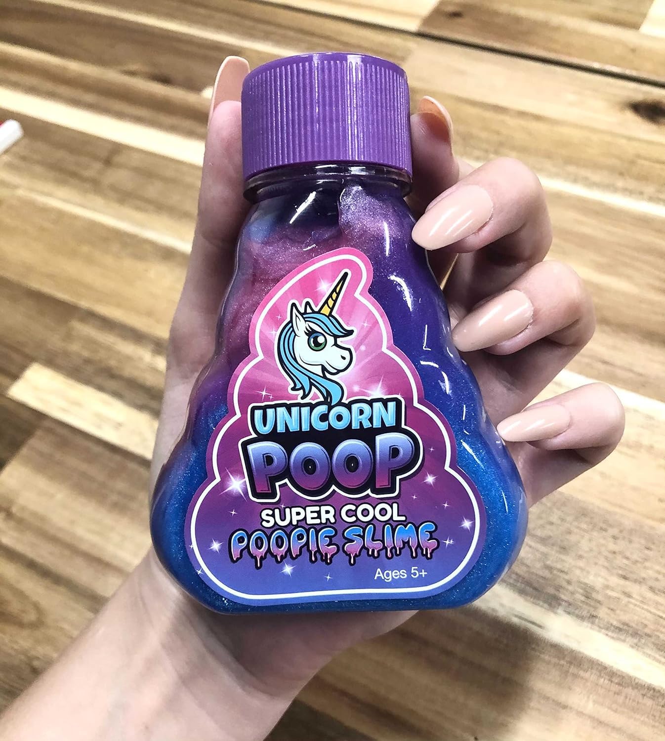 Super Cool 3 Pack Unicorn Poop Slime – Glitter Unicorn Slimes for Parties & Gifts (Ages 5+)