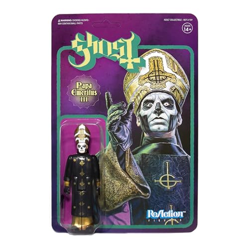 Super7 Ghost Papa Emeritus III ReAction Figure – 3.75-inch Heavy Metal Collectible