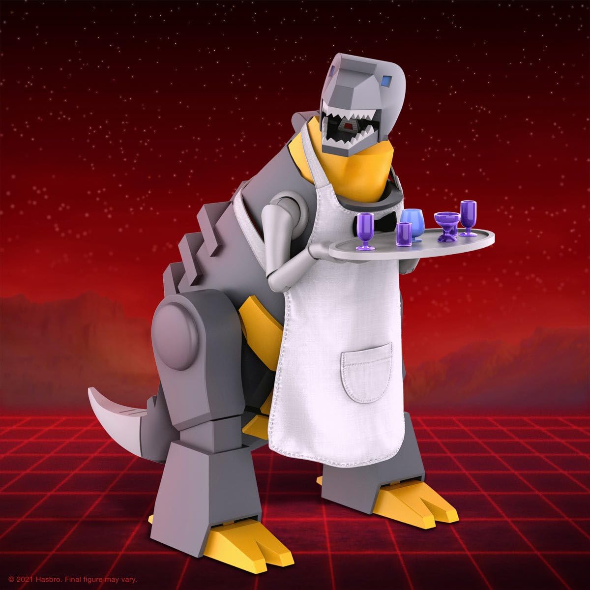 Super7 ULTIMATES! Transformers Grimlock (Dino Mode) – 9-Inch Action Figure with Accessories | Retro Collectibles