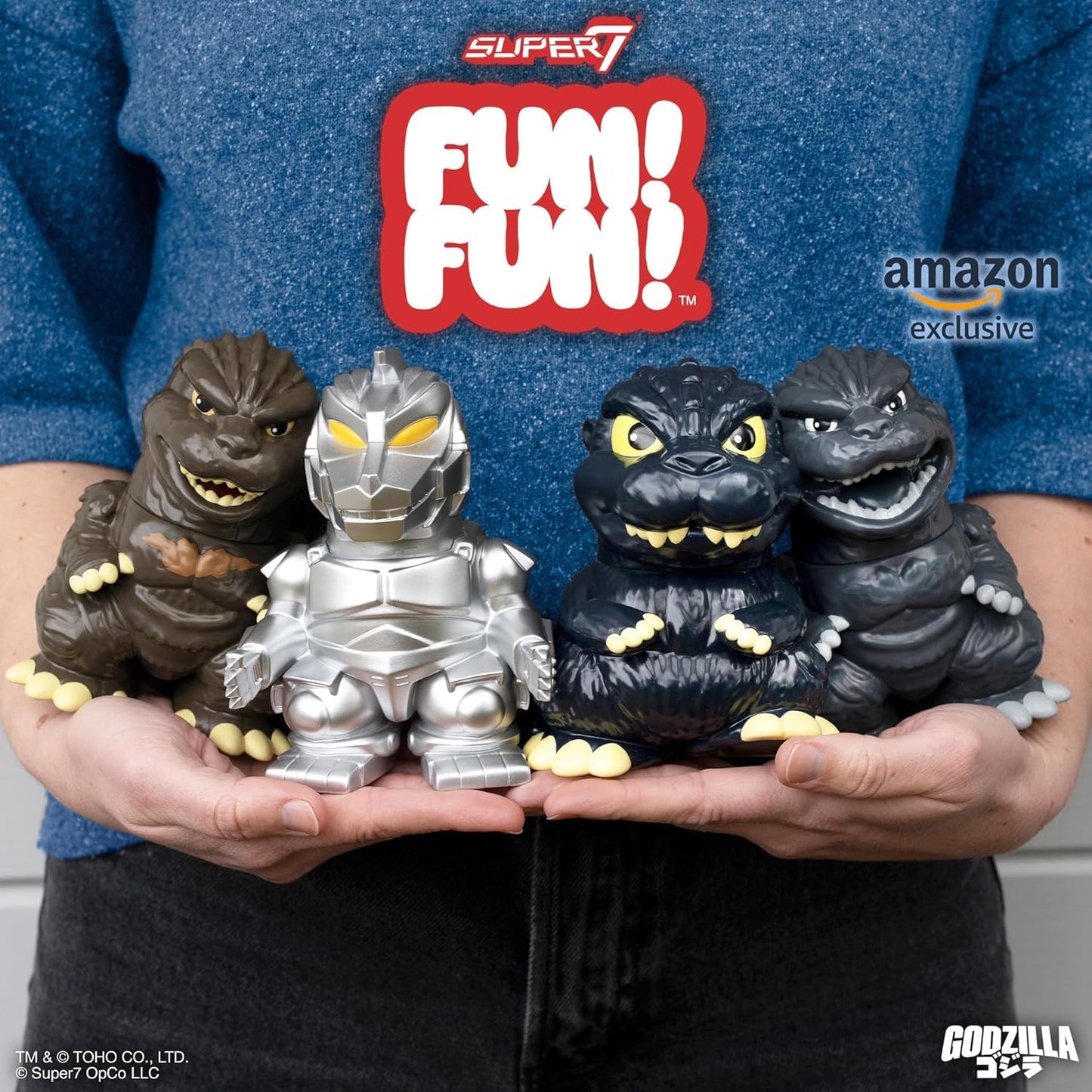 Super7 Fun! Fun! MechaGodzilla '93 Vinyl Figure – 5" Toho Godzilla Kaiju Collectible