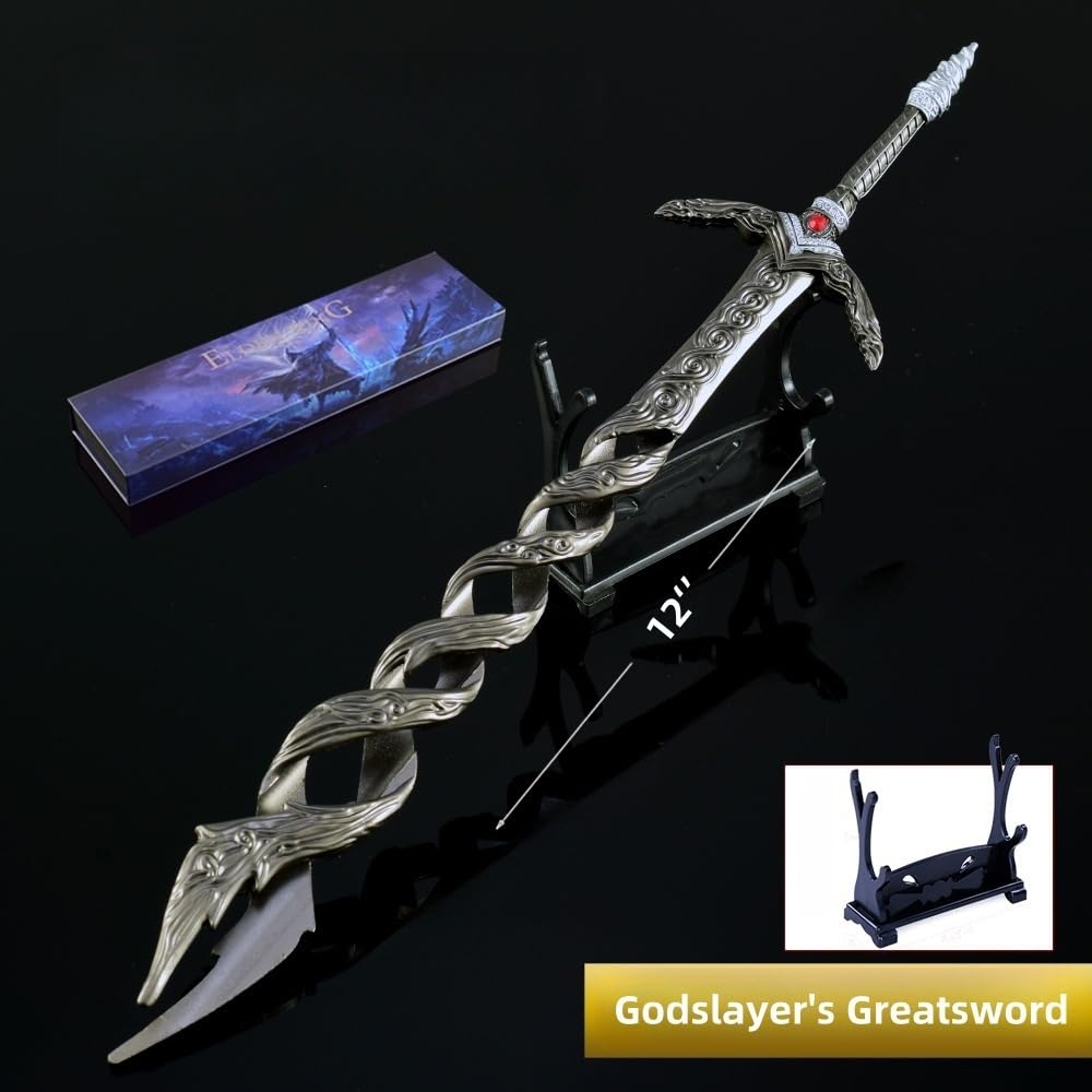 Superbuybox Nightreign Godslayer's Greatsword 12'' - Collectible Desk Decor & Gift Box
