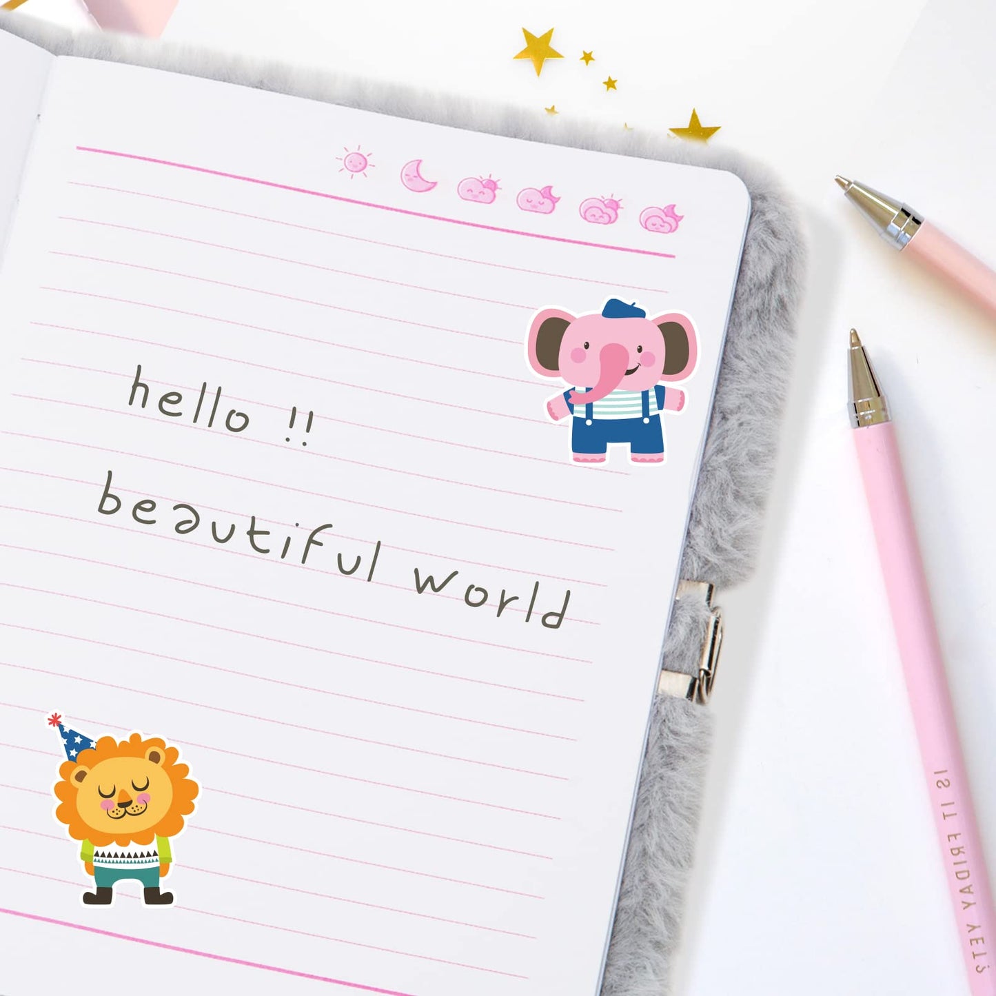 SuperStyle Journal Diary for Kids – Dog Plush Cover with Lock, Gift for Ages 6–12