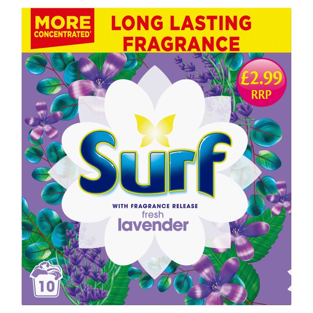 Surf Lavender Washing Powder 10 Washes (Case of 7)