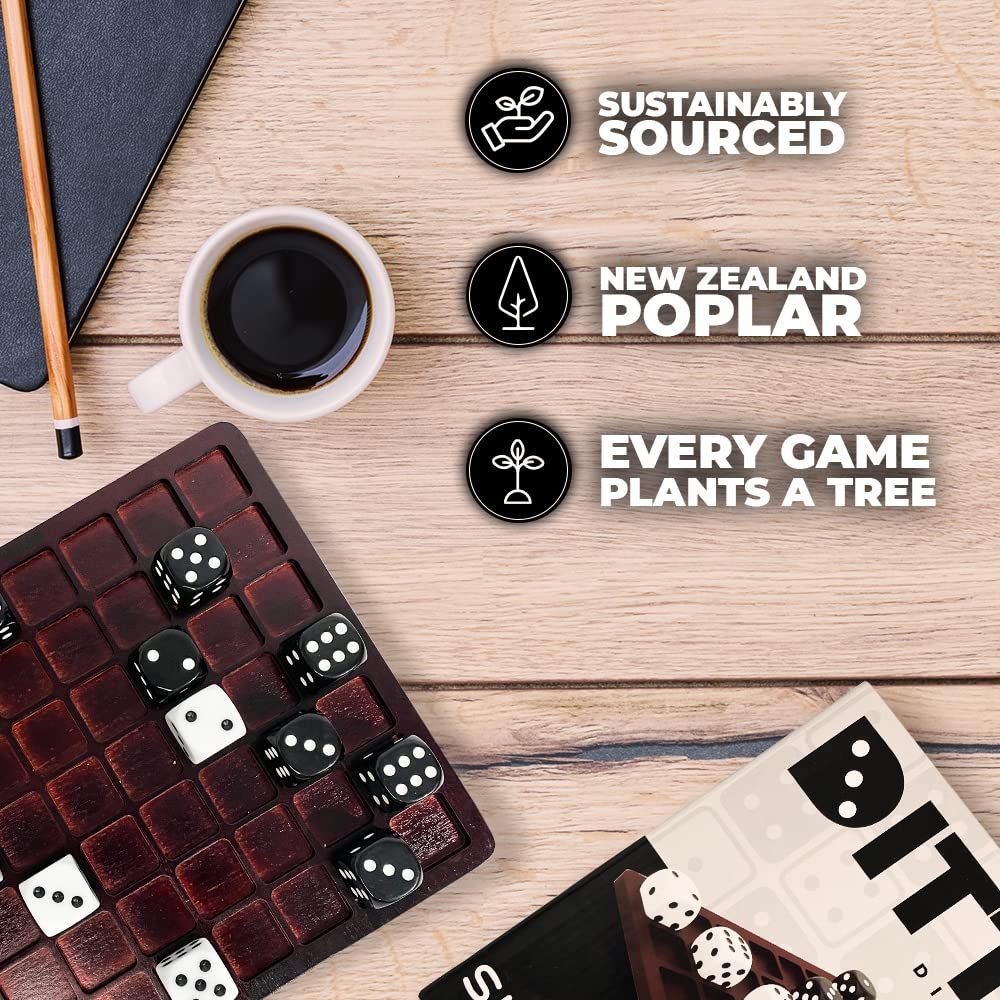 Dittle Battle by SWOOC — 2-Player Dice Game for Adults | Coffee Table Fun