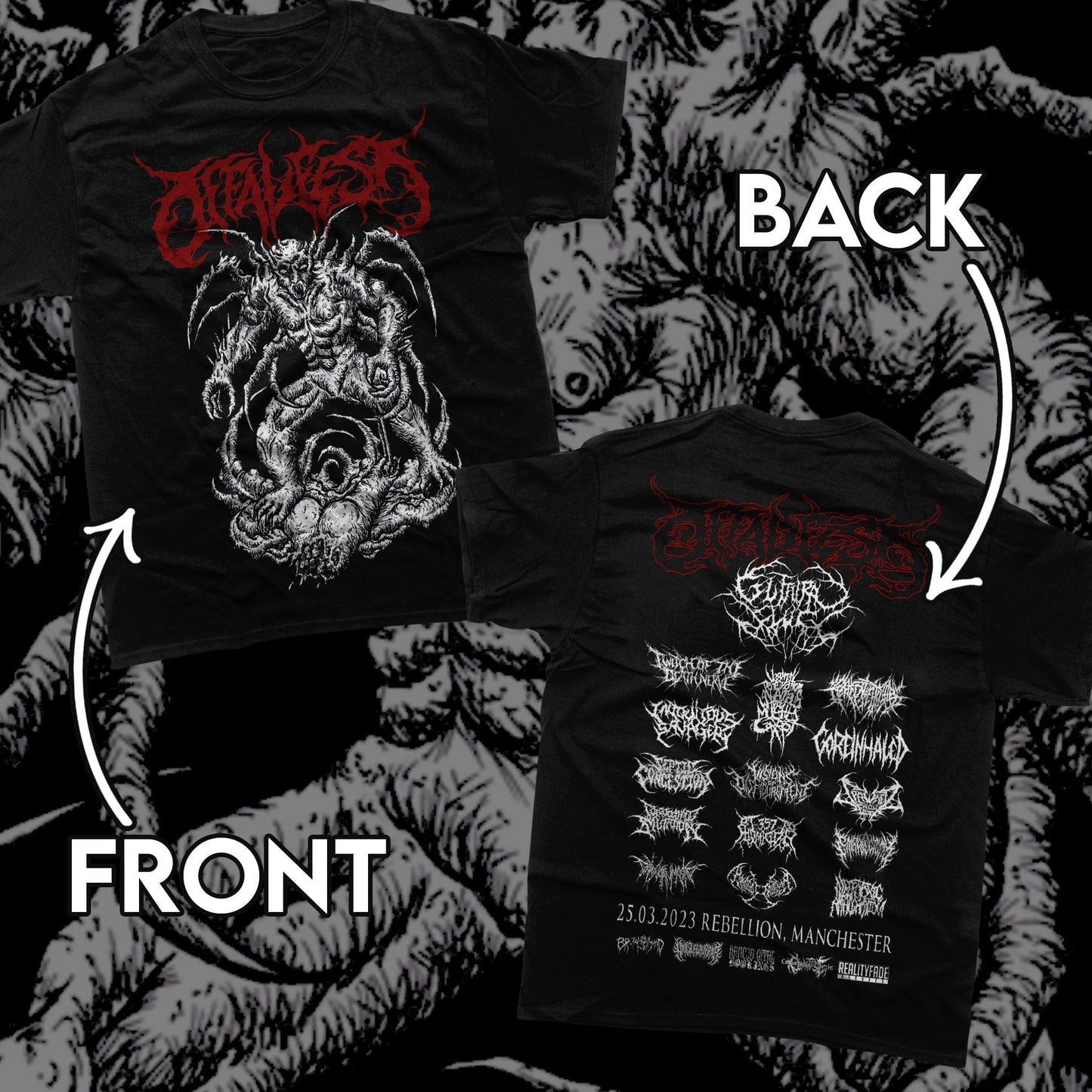 Offal Fest 2023 Lineup T-Shirt