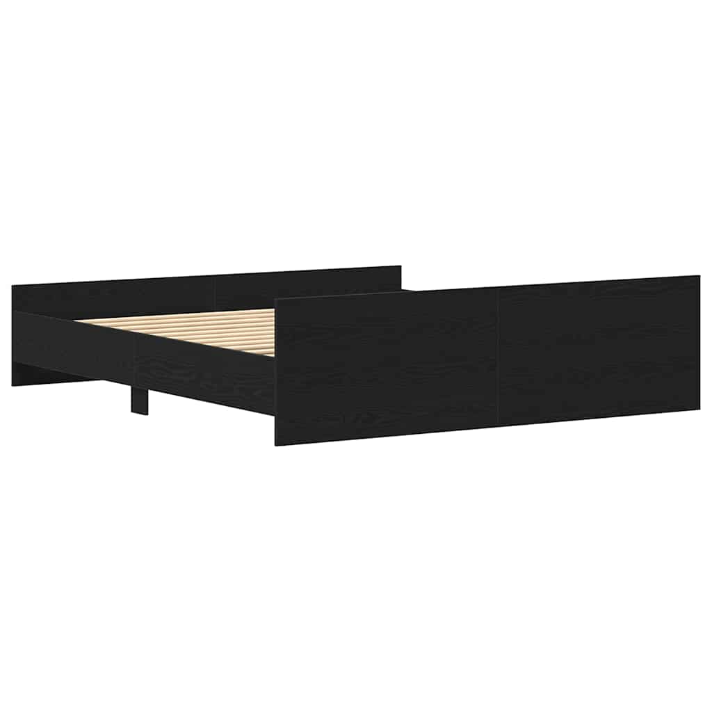 Modern Wooden Super King Size 180cm Bed Frame Base With Headboard & Footboard