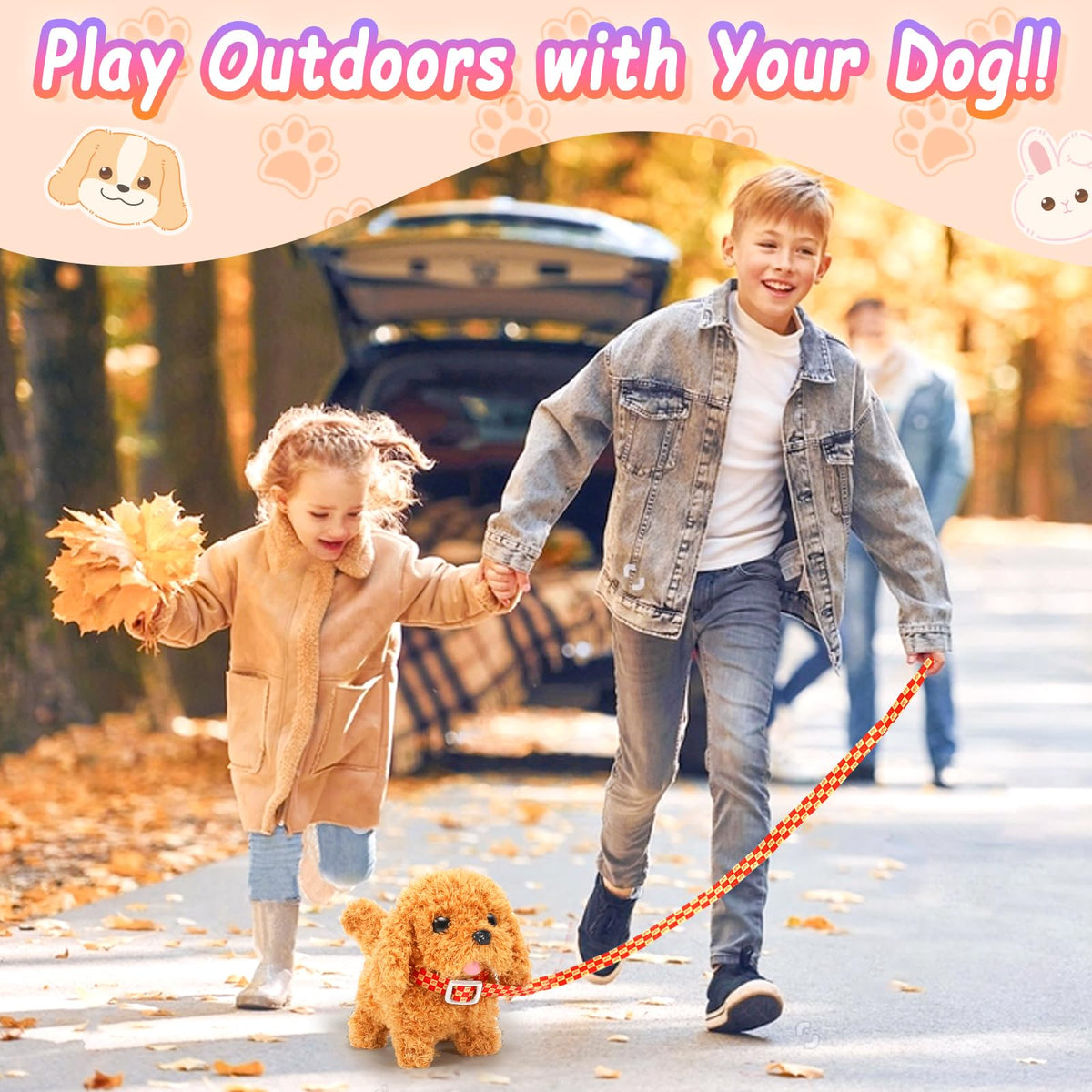 Tagitary Plush Puppy – Interactive Walking Dog Toy for Kids
