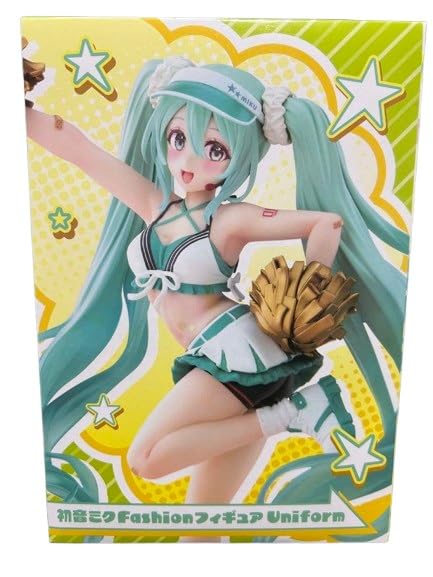 Taito Hatsune Miku Fashion Figure – Uniform Statuette 18 cm PVC, Black