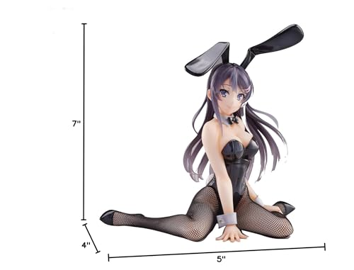 Taito - Rascal Does Not Dream of Bunny Girl Senpai Mai Sakurajima Bunny Version Statue | Official Licensed
