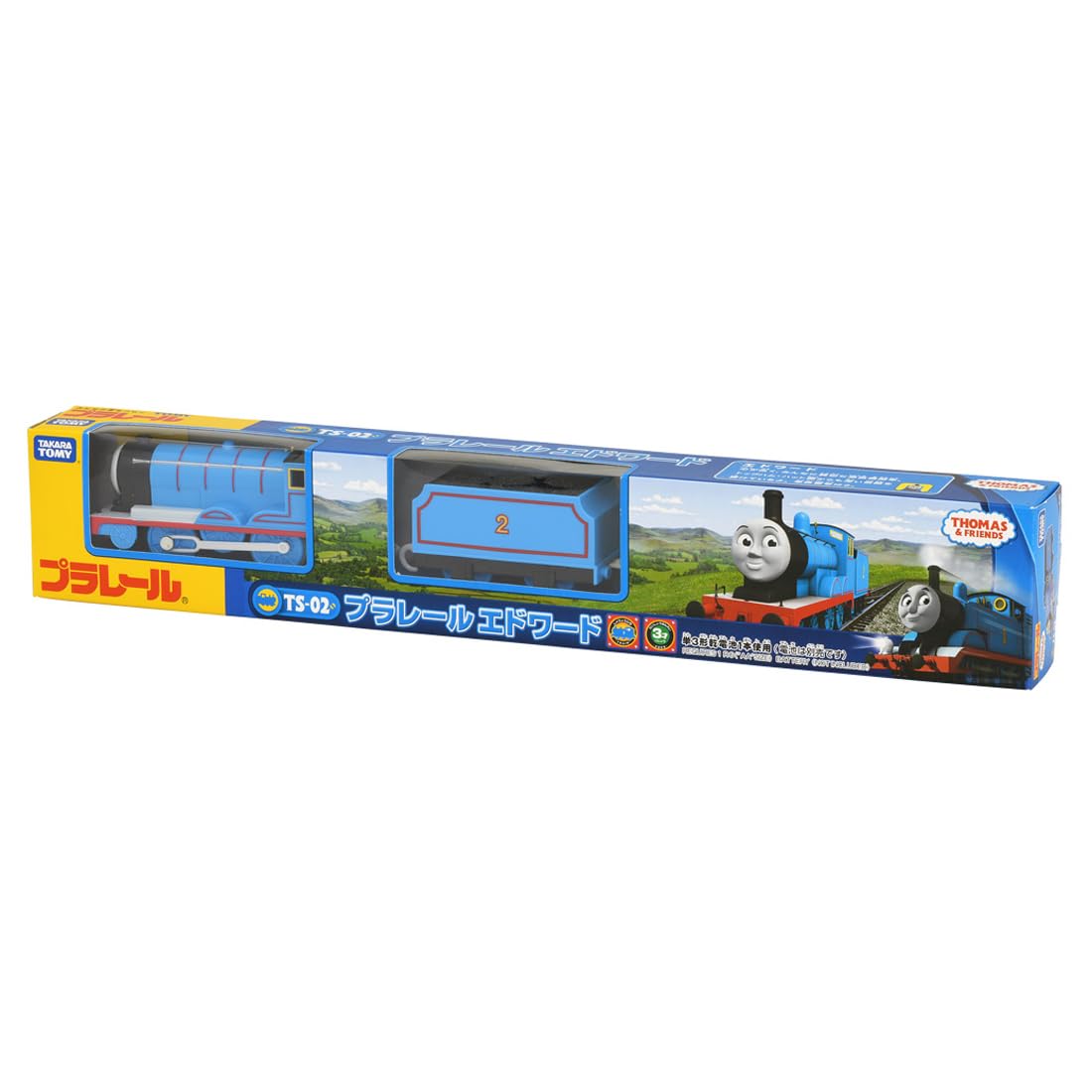 Takara Tomy Plarail Thomas TS-02 Edward – Renewed Faces, Switch-Off Play