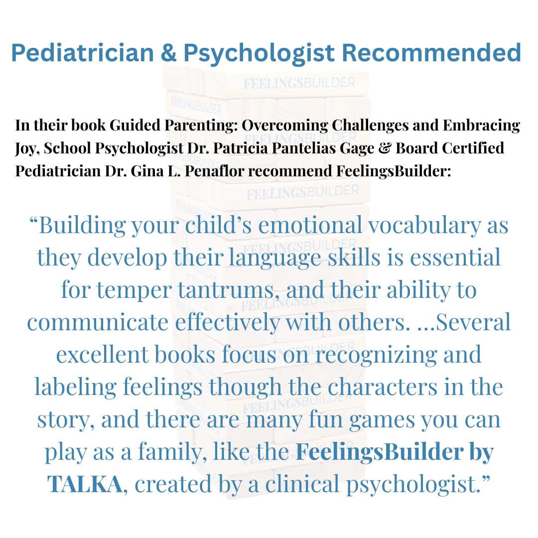 Feelings Builder by TALKA: Therapy Games for Kids, Teens & Adults | Anger Management & CBT Tools