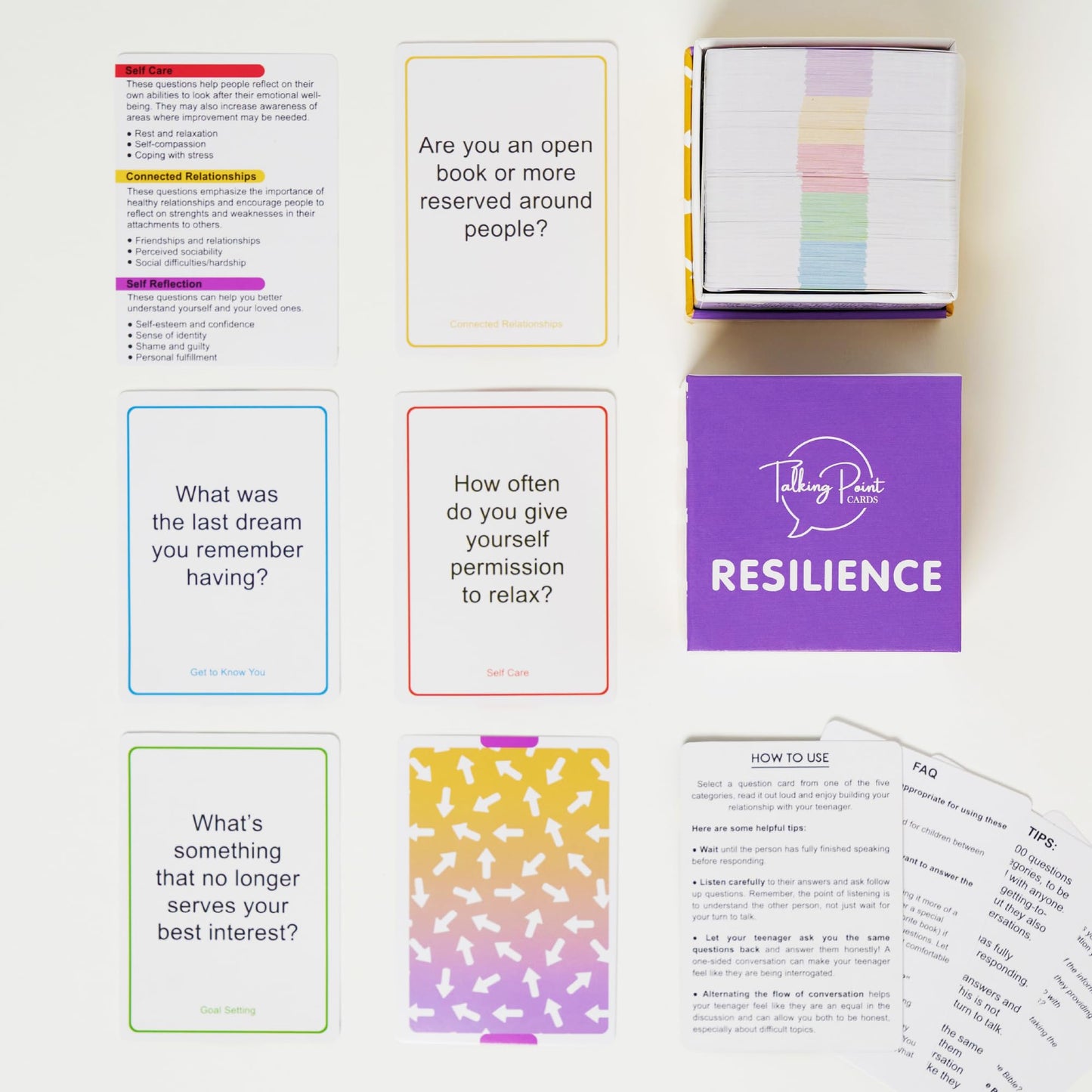 Talking Point Cards: 200 Resilience Conversation Starters for Stronger Families
