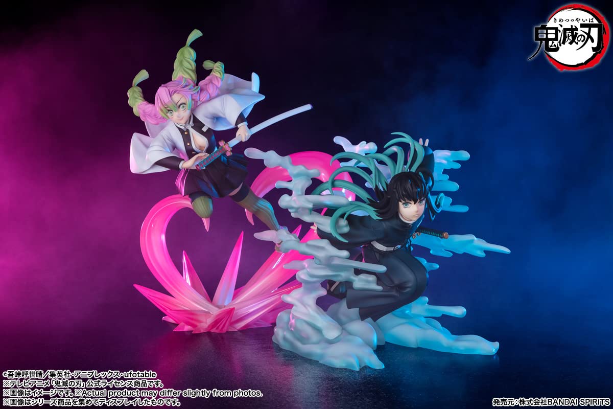 TAMASHII NATIONS Mitsuri Kanroji FiguartsZERO Collectible Statue | Demon Slayer: Kimetsu no Yaiba