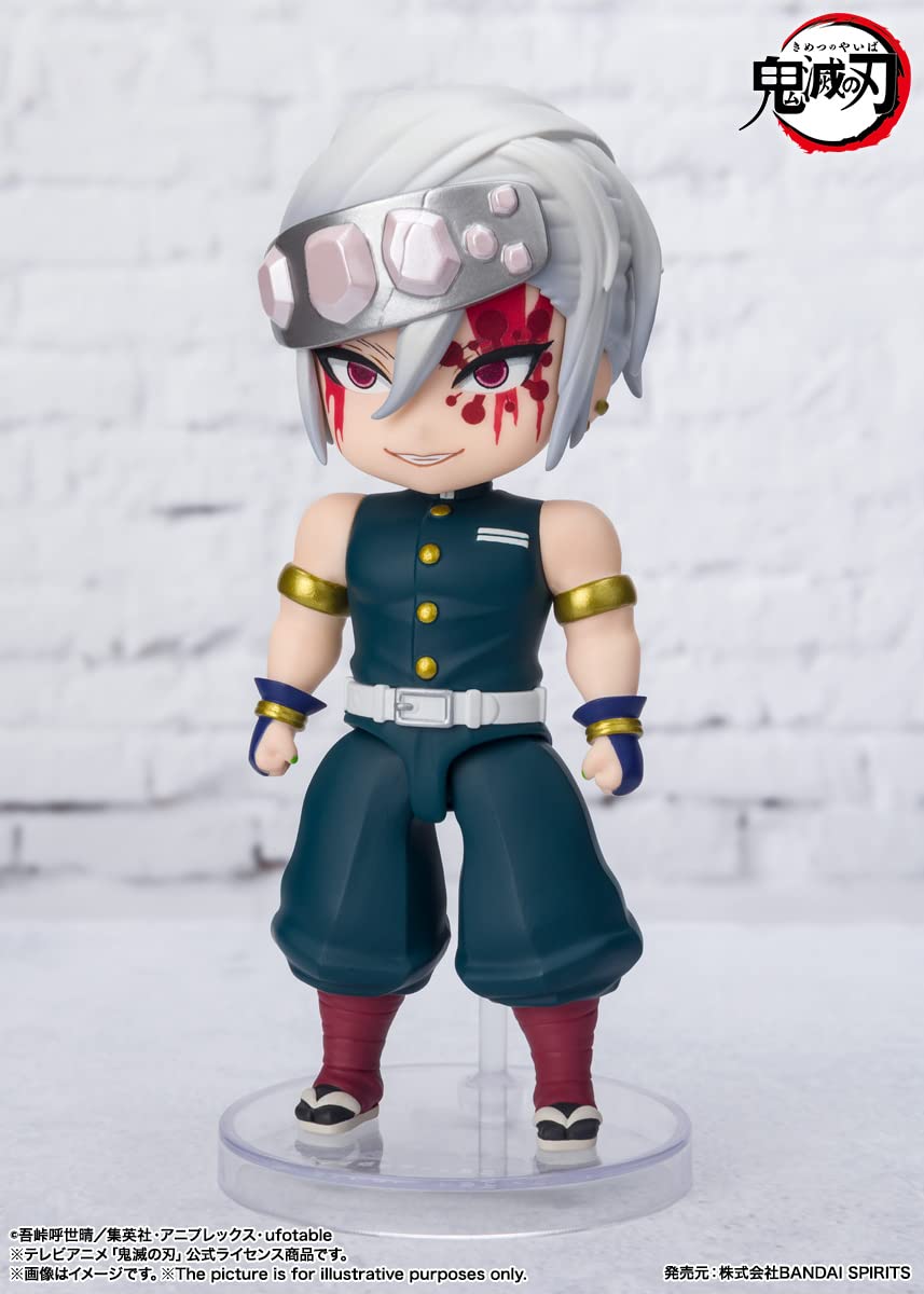 TAMASHII NATIONS Demon Slayer Tengen Uzui Sound Breathing Figuarts Mini Figure