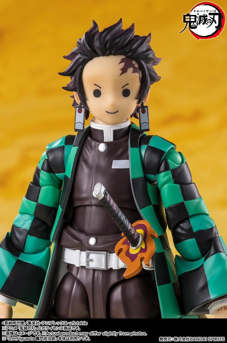 Tamashii Nations Demon Slayer Zenitsu Agatsuma S.H.Figuarts Action Figure