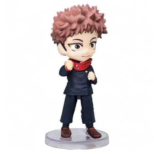 TAMASHII NATIONS Figuarts Mini Yuji Itadori Figure | Jujutsu Kaisen Palm-Size Collectible