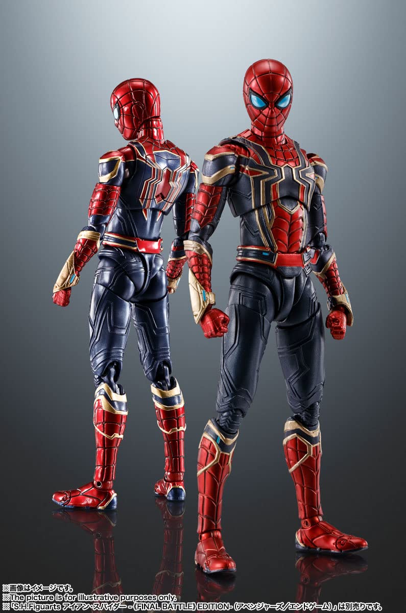 TAMASHII NATIONS Spider-Man No Way Home Iron Spider (Reissue) – S.H.Figuarts Action Figure | Bandai Spirits