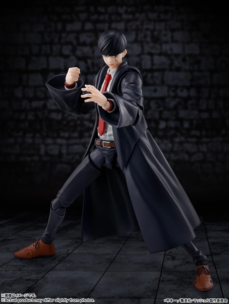 TAMASHII NATIONS Mash Burnedead S.H.Figuarts Figure – Mashle: Magic and Muscles