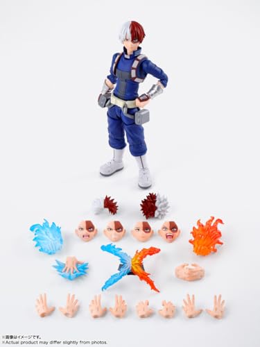 Tamashii Nations My Hero Academia Shoto Todoroki S.H.Figuarts Action Figure – Official License
