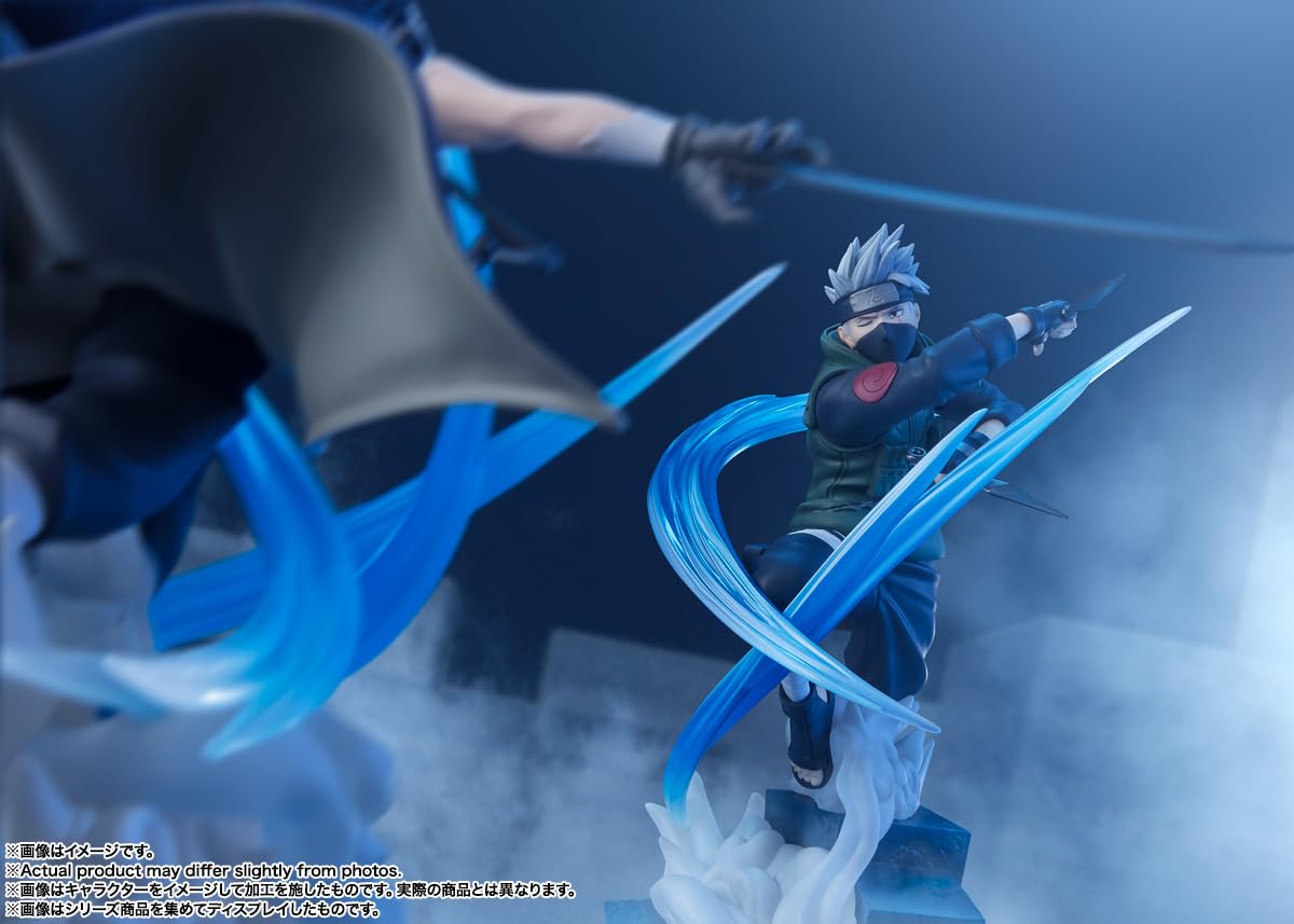 TAMASHII NATIONS Naruto Kakashi Hatake Extra Battle Figure – FiguartsZERO 5.9in Collectible
