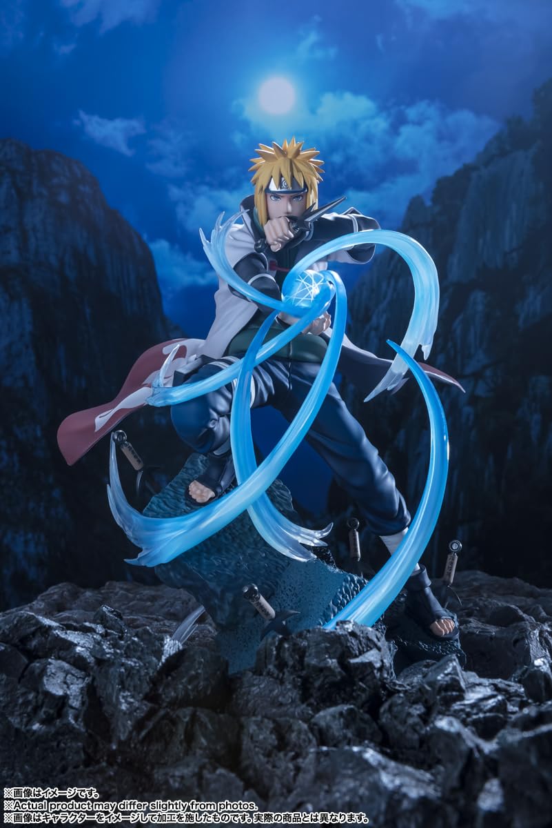 TAMASHII NATIONS Naruto Shippuden Minato Namikaze - Rasengan Extra Battle FiguartsZERO Figure