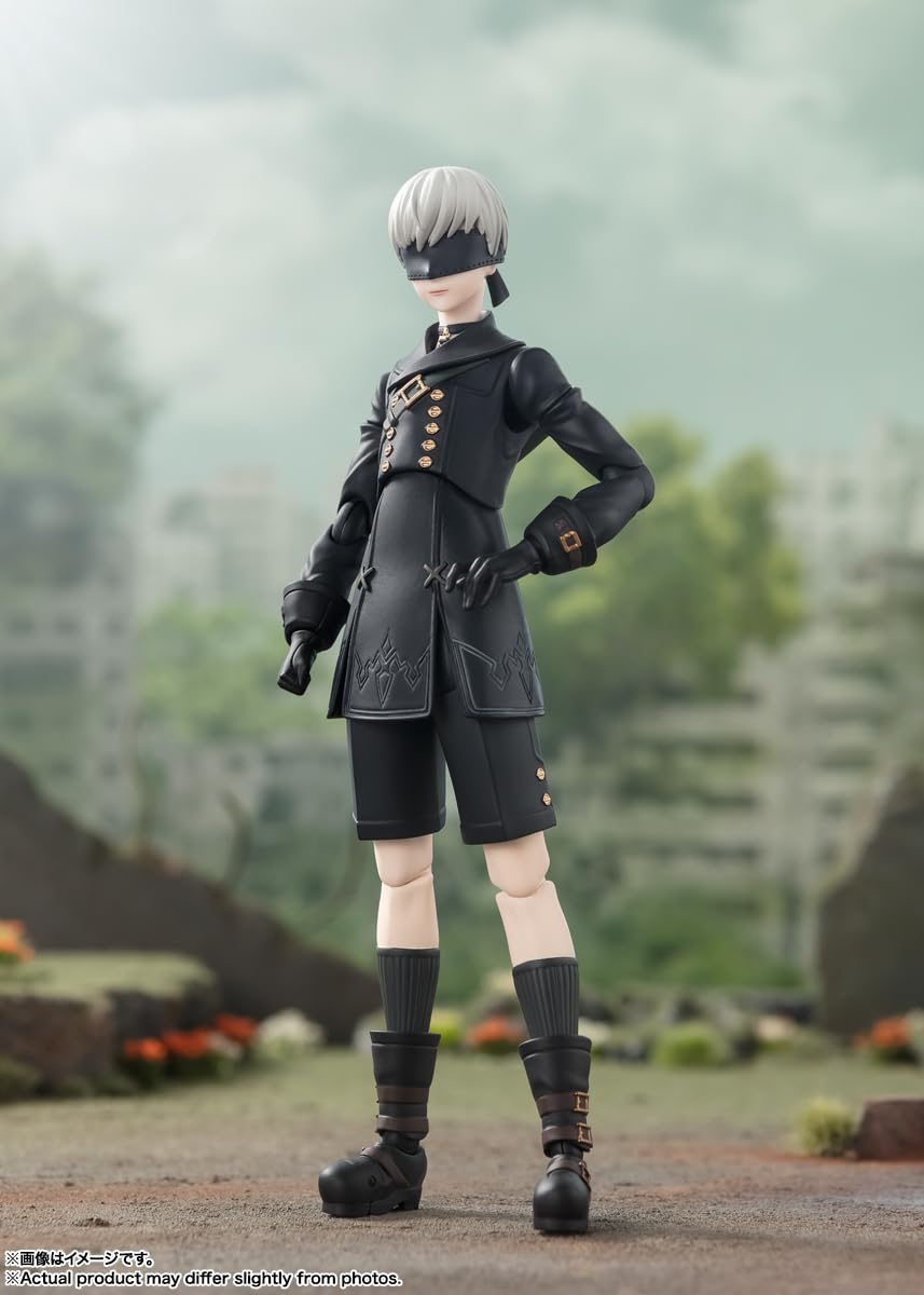 Tamashii Nations NieR: Automata Ver1.1a 9S – S.H.Figuarts Action Figure | Bandai Spirits