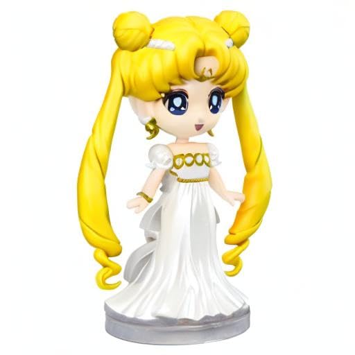 TAMASHII NATIONS Pretty Guardian Sailor Moon Princess Serenity Figuarts Mini Figure