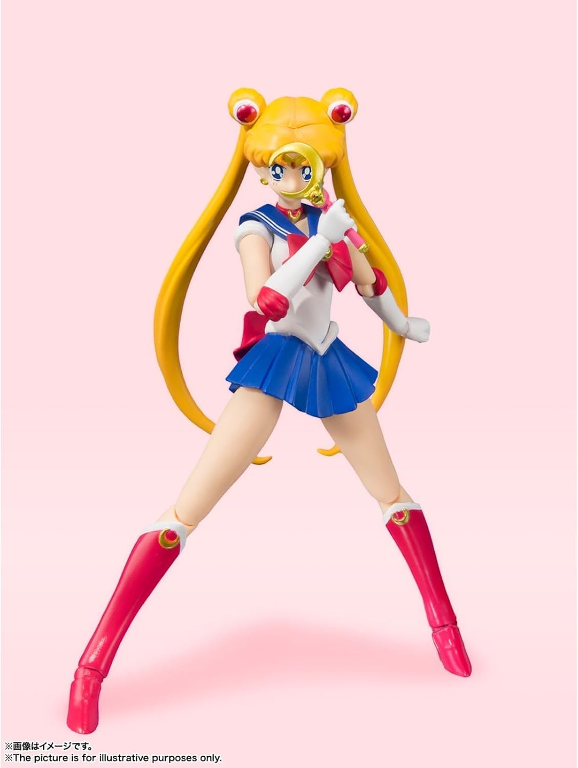 TAMASHII NATIONS Sailor Moon Animation Color Edition S.H. Figuarts Figure | Official Licensed Collectible