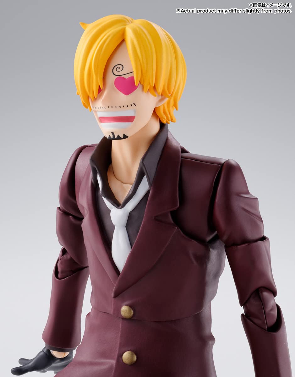 TAMASHII NATIONS One Piece Sanji S.H.Figuarts – The Raid on Onigashima Figure