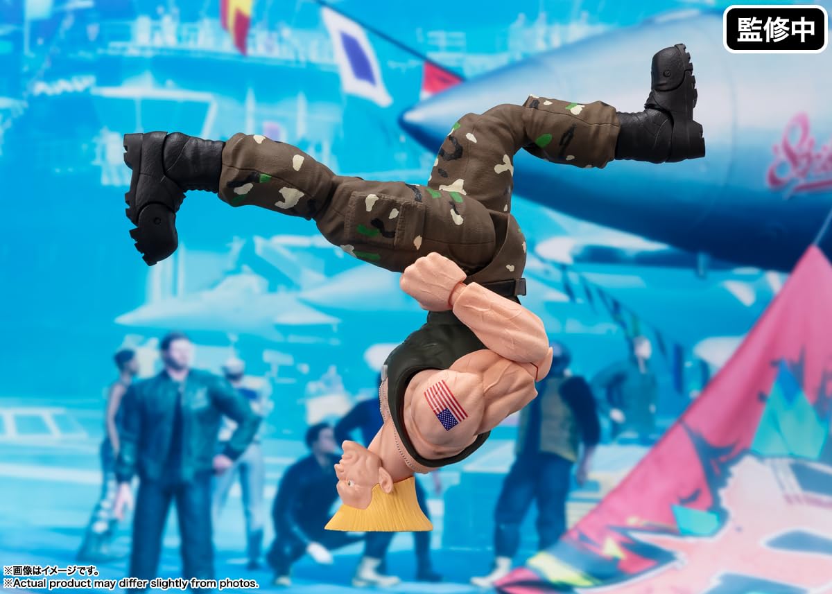 TAMASHII NATIONS Street Fighter Guile Outfit 2 | S.H.Figuarts Action Figure