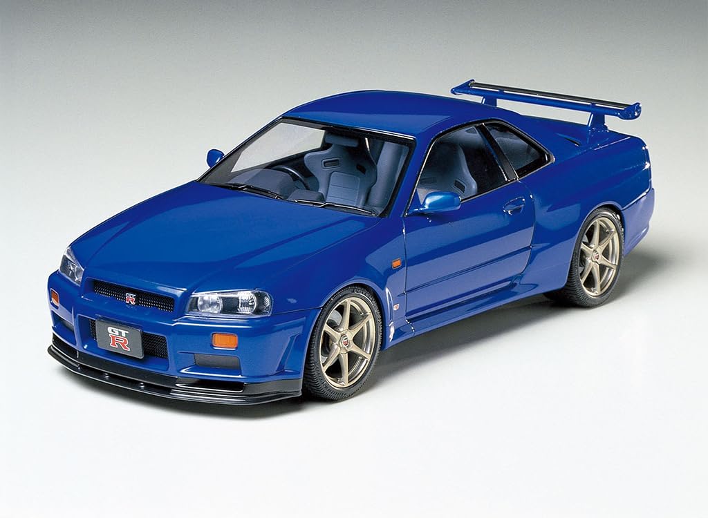 Tamiya 1:24 Nissan Skyline GT-R V-Spec R34 Model Kit – White