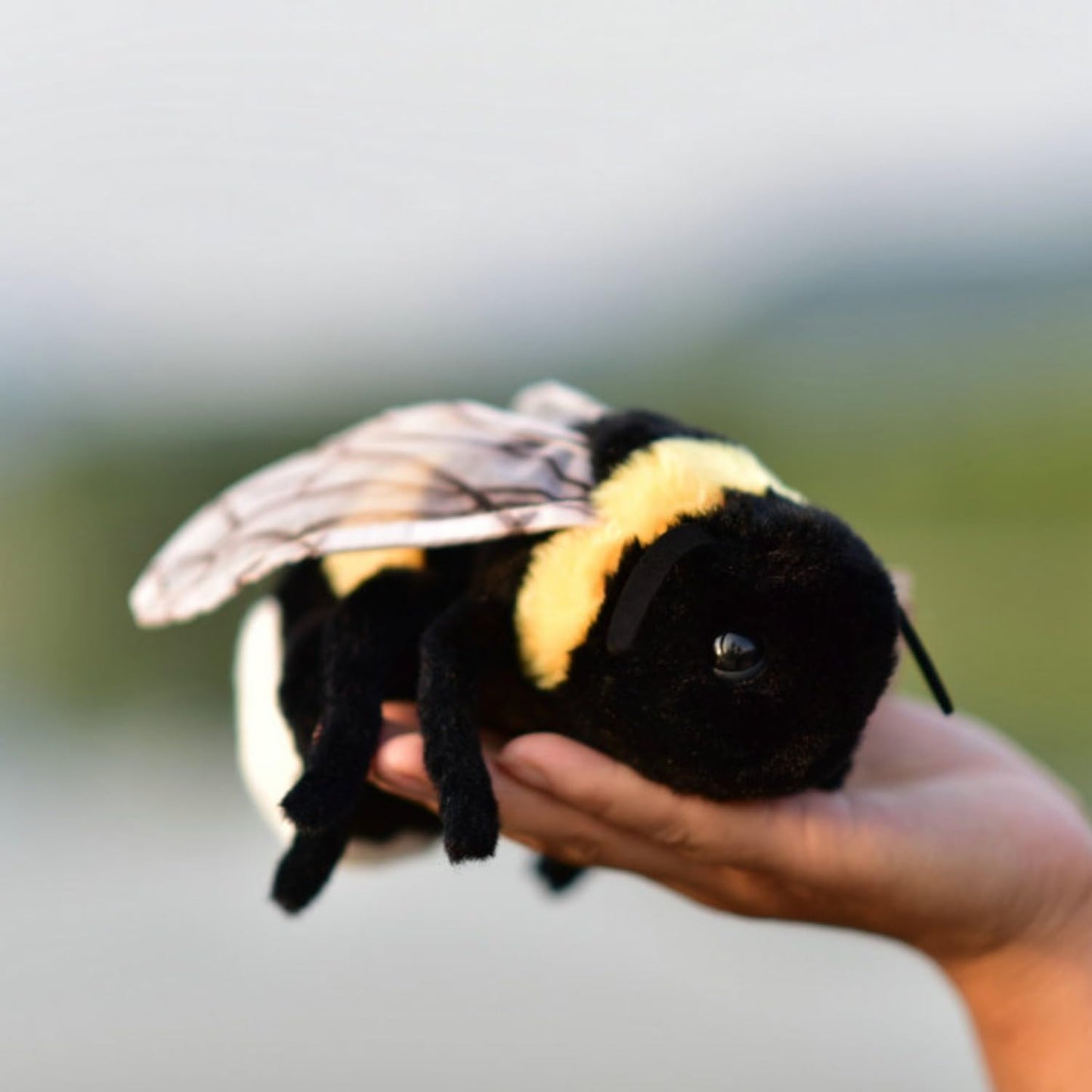 TammyFlyFly Soft Bee Plush Toy – 17cm Cute Honeybee Stuffed Doll